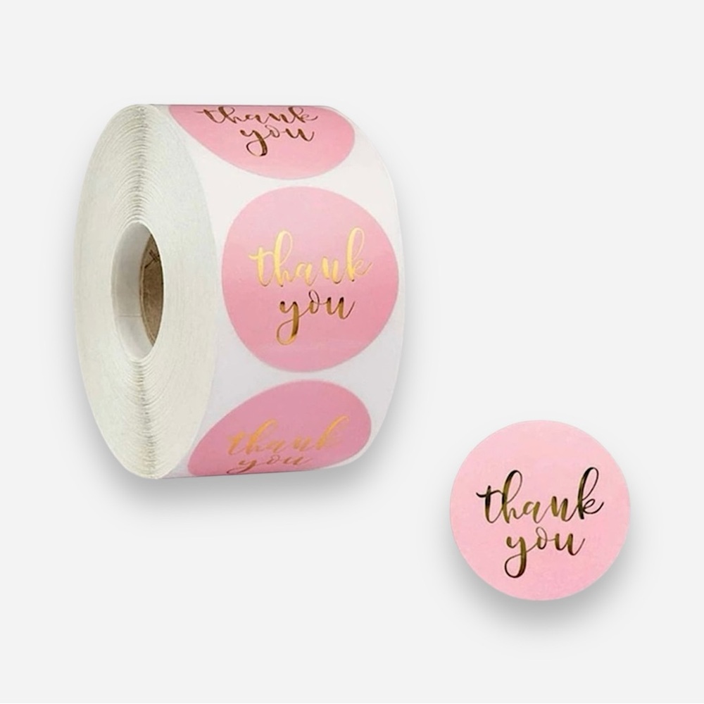 🌸New🌸 500pc Slogan Graphic Gift Stickers 1 Roll